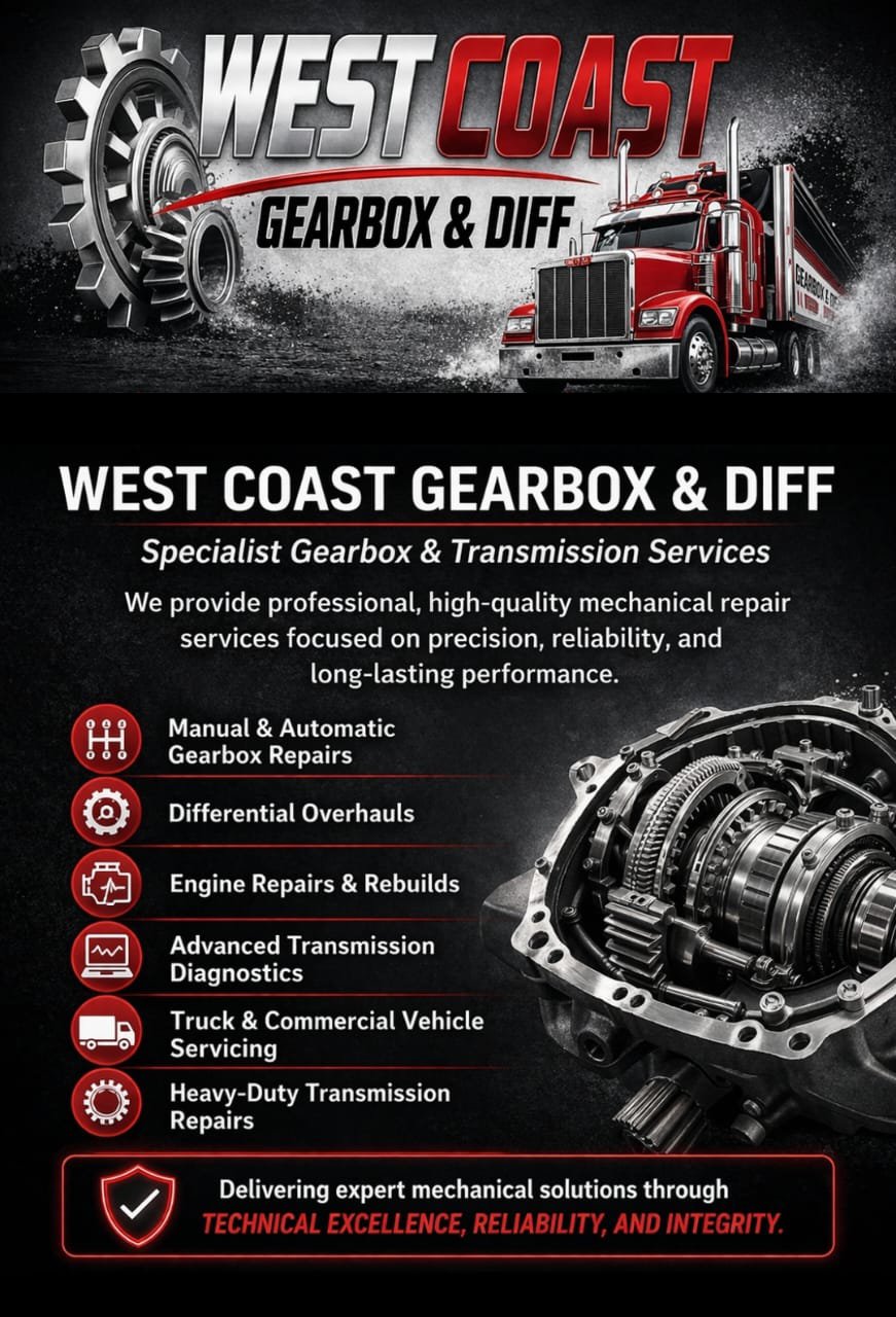 West Coast Gearbox & Diff services overview